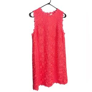 Kate Spade Pink Shore Lace Shift Dress